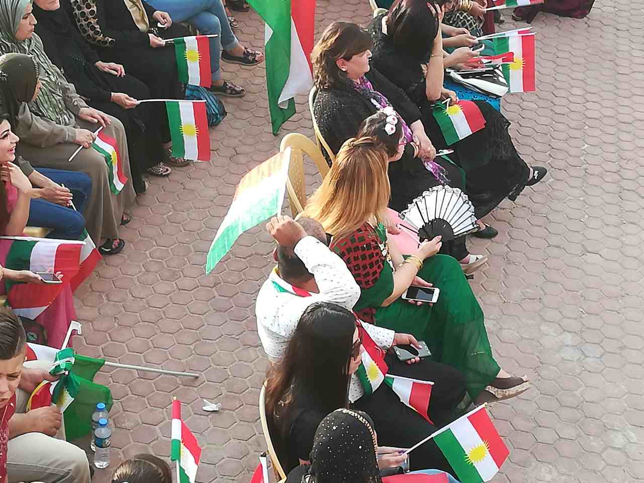 شرکت گستردە مردم کرکوک در کارزار حمایت از همەپرسی